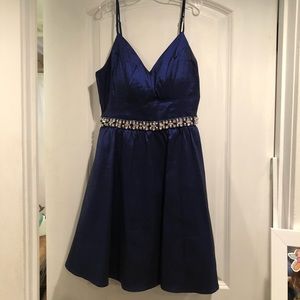 dark blue homecoming dress, worn once